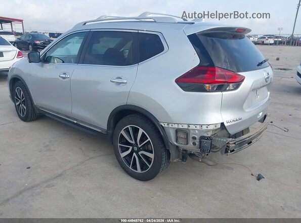 5N1AT2MT2LC763440 2020 NISSAN ROGUE Серебряный Задняя левая четверть
