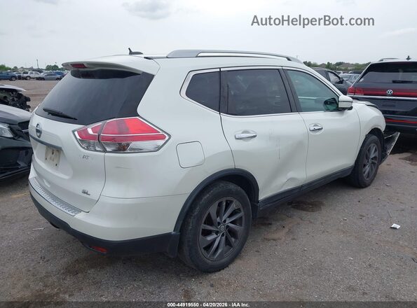 5N1AT2MT3GC822288 2016 NISSAN ROGUE Белый Задняя правая четверть