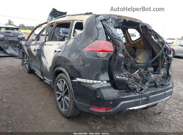 5N1AT2MT4KC776429 2019 NISSAN ROGUE Black უკანა მარცხენა