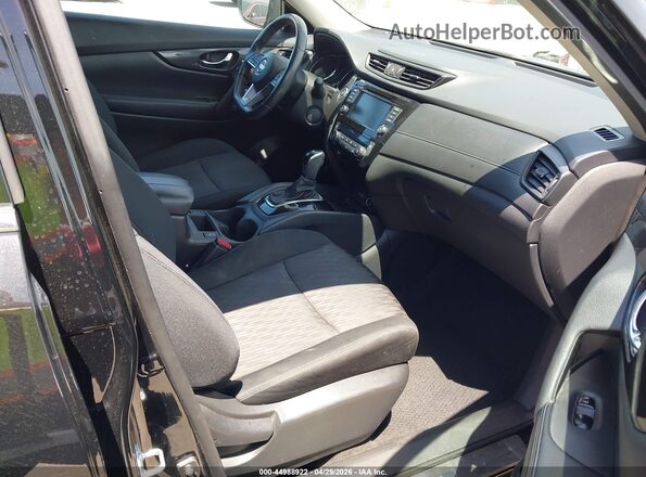 5N1AT2MT5JC757340 2018 NISSAN ROGUE Black წინა სალონის ხედი