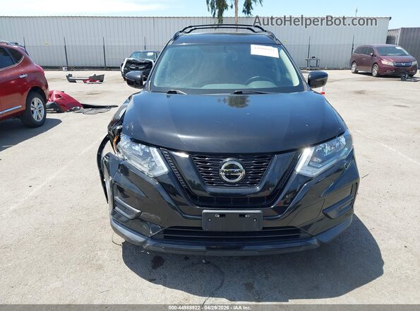 5N1AT2MT5JC757340 2018 NISSAN ROGUE Black ხელსაწყოთა პანელის ხედი