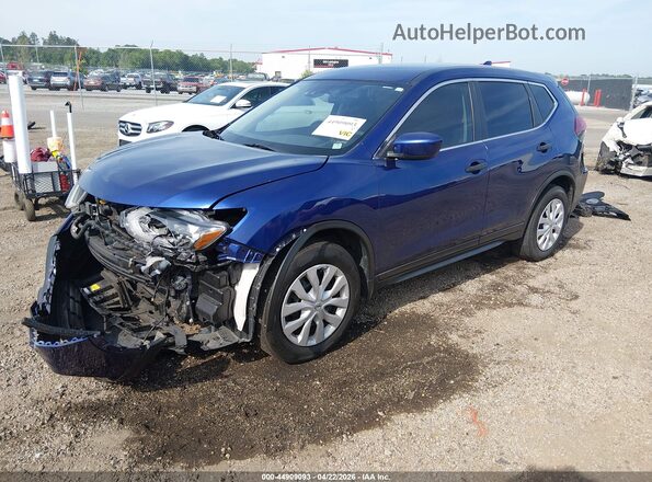 5N1AT2MT5LC800142 2020 NISSAN ROGUE Blue Front left