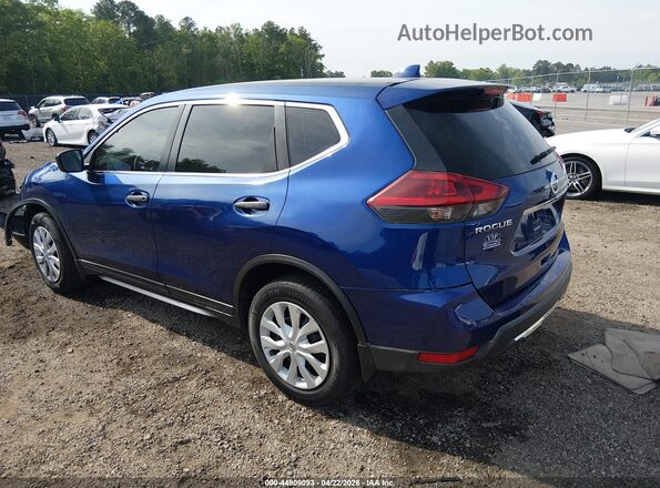 5N1AT2MT5LC800142 2020 NISSAN ROGUE Blue Rear left