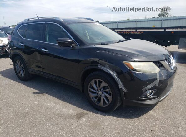5N1AT2MT7GC757042 2016 NISSAN ROGUE Black Front right
