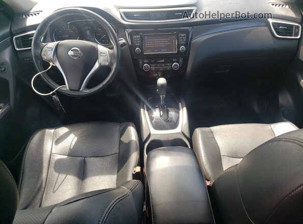5N1AT2MT7GC757042 2016 NISSAN ROGUE Black Dashboard view