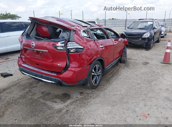 5N1AT2MT7HC779415 2017 NISSAN ROGUE Red 