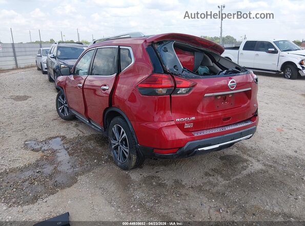 5N1AT2MT7HC779415 2017 NISSAN ROGUE Red 