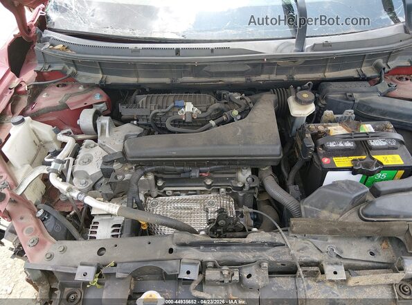 5N1AT2MT7HC779415 2017 NISSAN ROGUE Red 