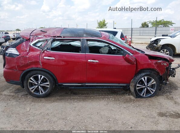 5N1AT2MT7HC779415 2017 NISSAN ROGUE Red 