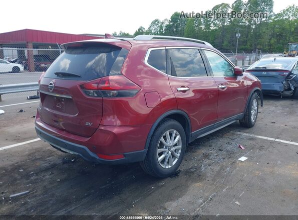 5N1AT2MT7JC841272 2018 NISSAN ROGUE Red Trasero derecho