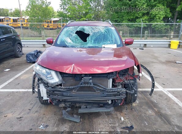 5N1AT2MT7JC841272 2018 NISSAN ROGUE Red Vista del salpicadero