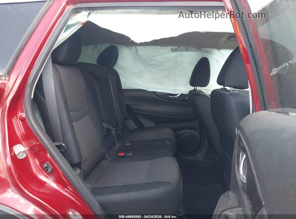 5N1AT2MT7JC841272 2018 NISSAN ROGUE Red Vista de la etiqueta del VIN