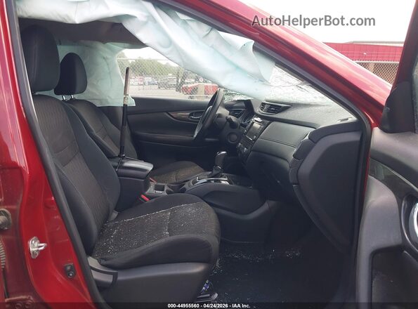 5N1AT2MT7JC841272 2018 NISSAN ROGUE Red Vista interior delantera