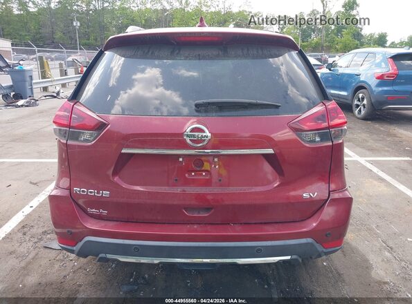 5N1AT2MT7JC841272 2018 NISSAN ROGUE Red 