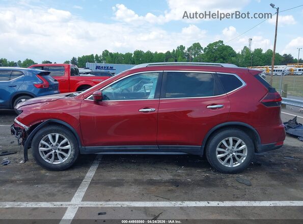 5N1AT2MT7JC841272 2018 NISSAN ROGUE Red Vista interior trasera
