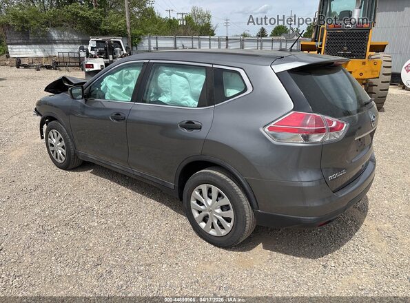 5N1AT2MT9GC739867 2016 NISSAN ROGUE Серый Задняя левая четверть