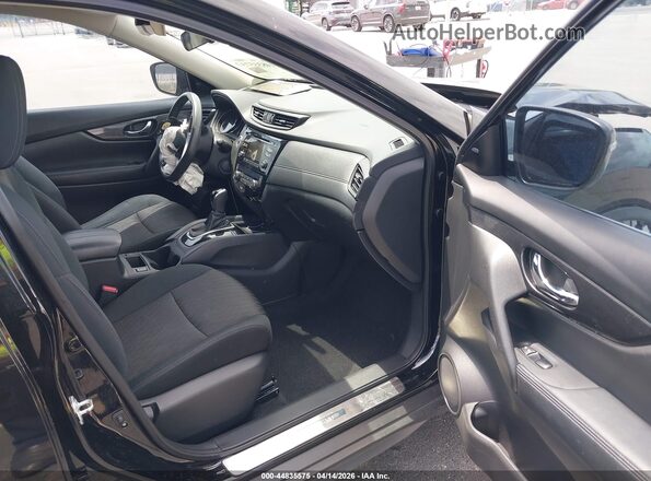 5N1AT2MTXHC813640 2017 NISSAN ROGUE Black Սալոնի դիմացի տեսք