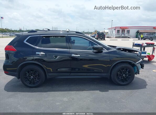 5N1AT2MTXHC813640 2017 NISSAN ROGUE Black Սալոնի հետևի տեսք