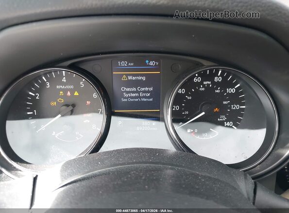 5N1AT2MV0JC769073 2018 NISSAN ROGUE Silver Vista de los asientos traseros