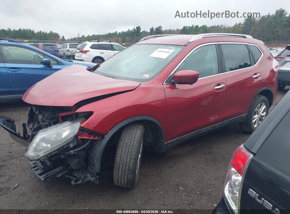 5N1AT2MV2GC811333 2016 NISSAN ROGUE Red 