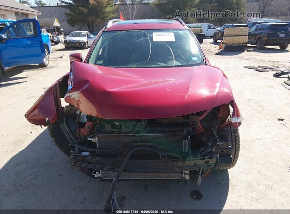 5N1AT2MV2HC768128 2017 NISSAN ROGUE Red 