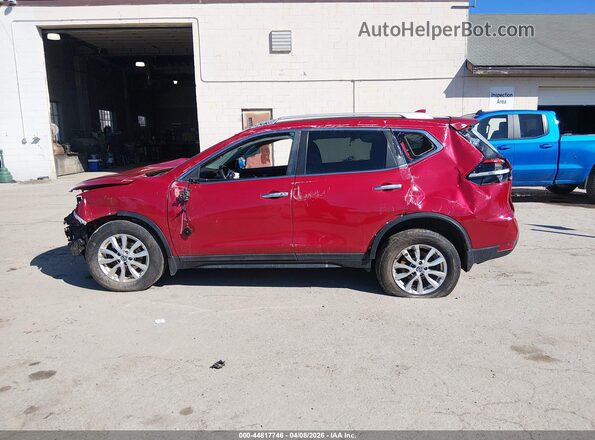 5N1AT2MV2HC768128 2017 NISSAN ROGUE Red 