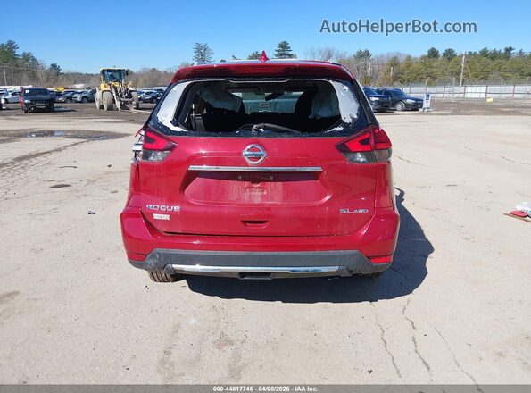 5N1AT2MV2HC768128 2017 NISSAN ROGUE Red 