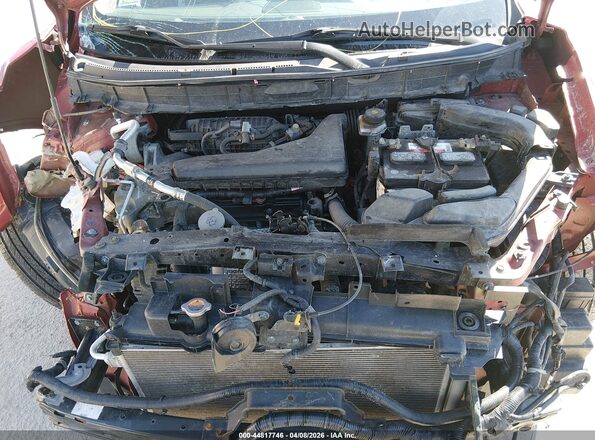5N1AT2MV2HC768128 2017 NISSAN ROGUE Red 