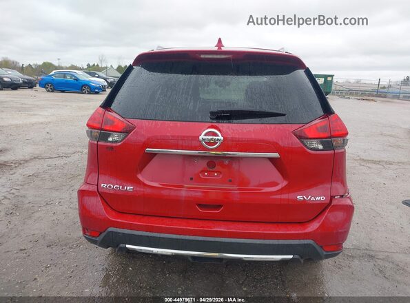 5N1AT2MV2HC794826 2017 NISSAN ROGUE Red 