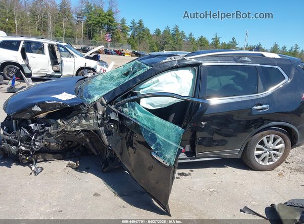 5N1AT2MV4KC730231 2019 NISSAN ROGUE Black Դիմացի տեսք