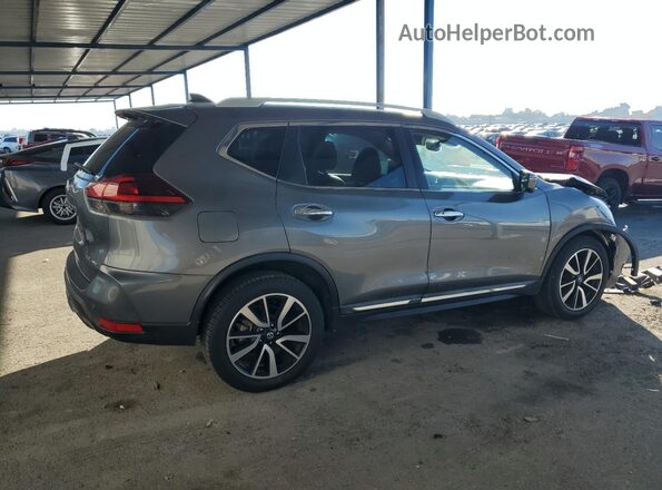 5N1AT2MV4LC706450 2020 NISSAN ROGUE Серый Задняя правая четверть