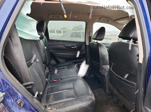 5N1AT2MV4LC745703 2020 NISSAN ROGUE Синий Вид задней части салона