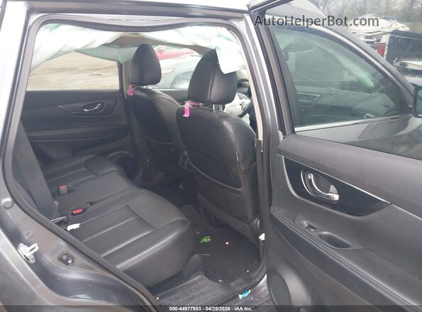 5N1AT2MV5GC737700 2016 NISSAN ROGUE Gray VIN կոդի պիտակի տեսք