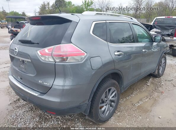 5N1AT2MV5GC737700 2016 NISSAN ROGUE Gray Հետևի աջ