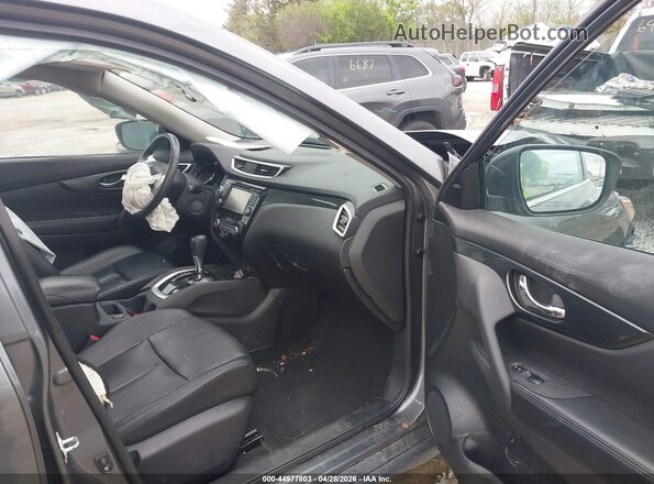 5N1AT2MV5GC737700 2016 NISSAN ROGUE Gray Սալոնի դիմացի տեսք