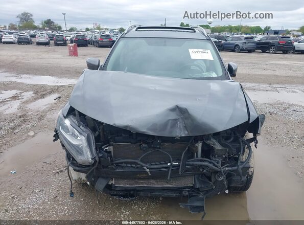 5N1AT2MV5GC737700 2016 NISSAN ROGUE Gray Սարքավորումների վահանակի տեսք