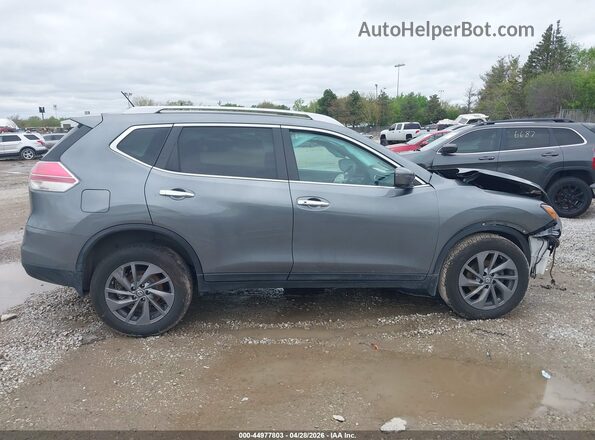 5N1AT2MV5GC737700 2016 NISSAN ROGUE Gray Սալոնի հետևի տեսք