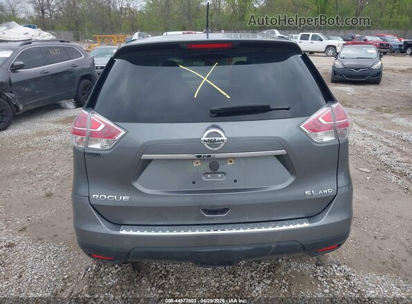 5N1AT2MV5GC737700 2016 NISSAN ROGUE Gray 