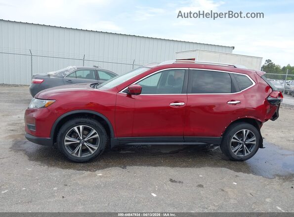 5N1AT2MV6KC738654 2019 NISSAN ROGUE Red 