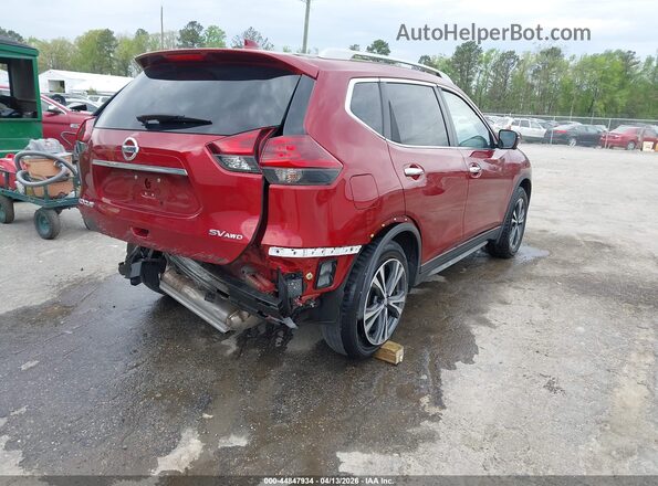5N1AT2MV6KC738654 2019 NISSAN ROGUE Red 