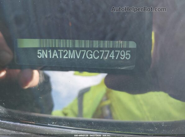 5N1AT2MV7GC774795 2016 NISSAN ROGUE White Widok komory silnika