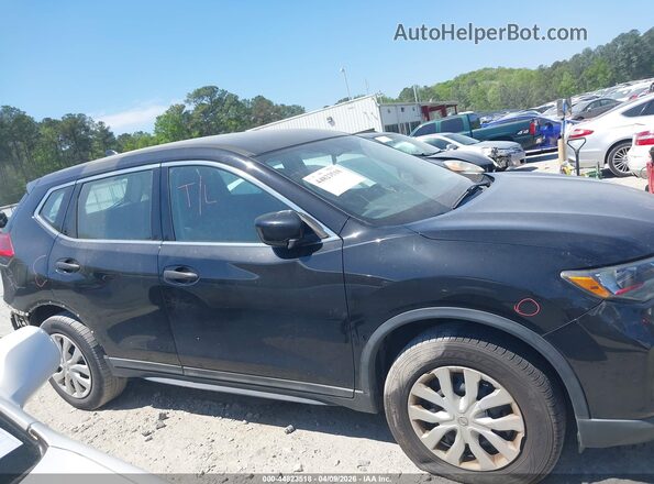 5N1AT2MV7HC831787 2017 NISSAN ROGUE Black Vista interior trasera