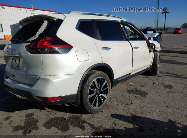 5N1AT2MVXJC722083 2018 NISSAN ROGUE Cream Tył prawy