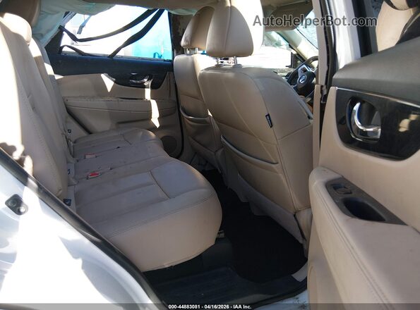 5N1AT2MVXJC722083 2018 NISSAN ROGUE Cream Widok naklejki z numerem VIN
