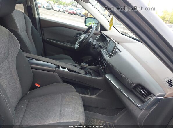 5N1AT3AB7MC841472 2021 NISSAN ROGUE Gray Front interior view