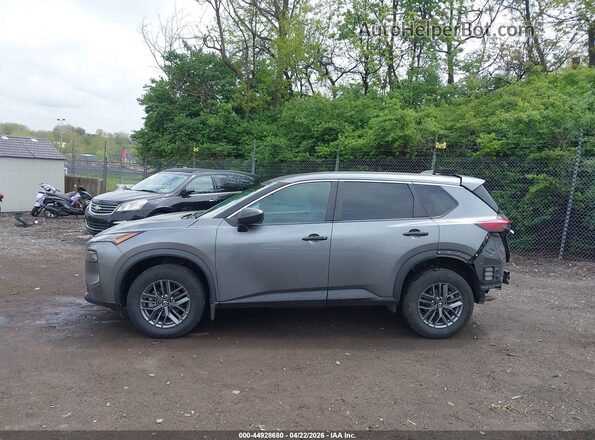 5N1AT3AB7MC841472 2021 NISSAN ROGUE Gray 360 interior view