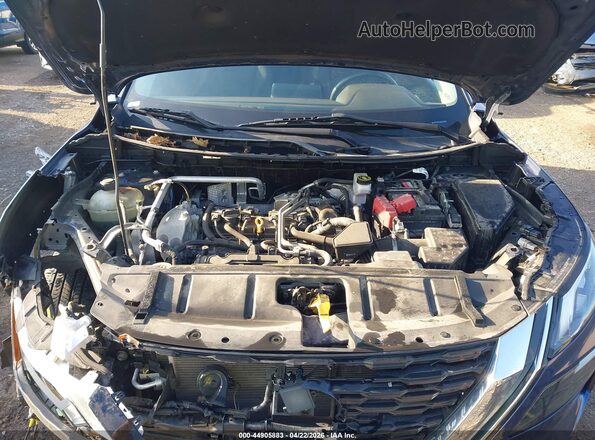 5N1AT3AB8MC709529 2021 NISSAN ROGUE Blue Հետևի տեսք