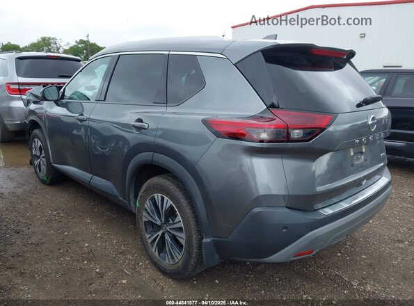 5N1AT3BA4MC808449 2021 NISSAN ROGUE Gray უკანა მარცხენა
