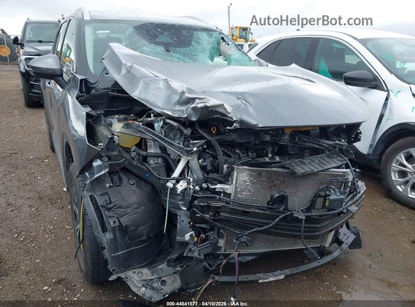 5N1AT3BA4MC808449 2021 NISSAN ROGUE Gray წინა ხედი