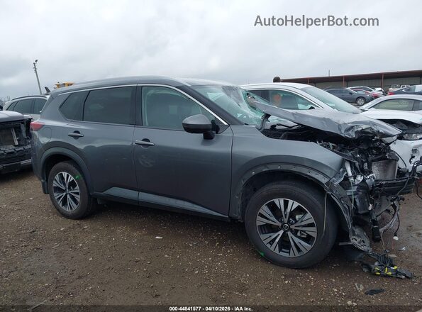 5N1AT3BA4MC808449 2021 NISSAN ROGUE Gray სალონის 360-გრადუსიანი ხედი